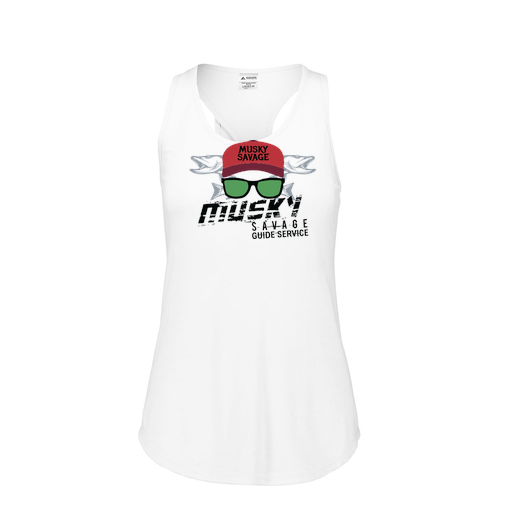 [3078.005.S-LOGO3] Ladies Tri Blend Tank Top (Female Adult S, White, Logo 3)