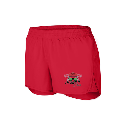 [2430.040.XS-LOGO3] Women's Performance Shorts (Female Adult XS, Red, Logo 3)