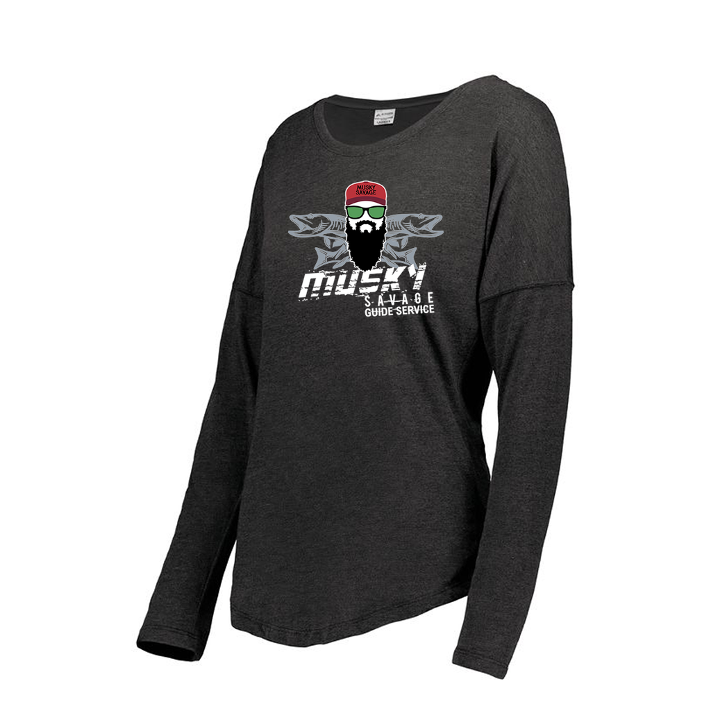 Decker Women's Tri-Blend T-Shirt - Long Sleeve